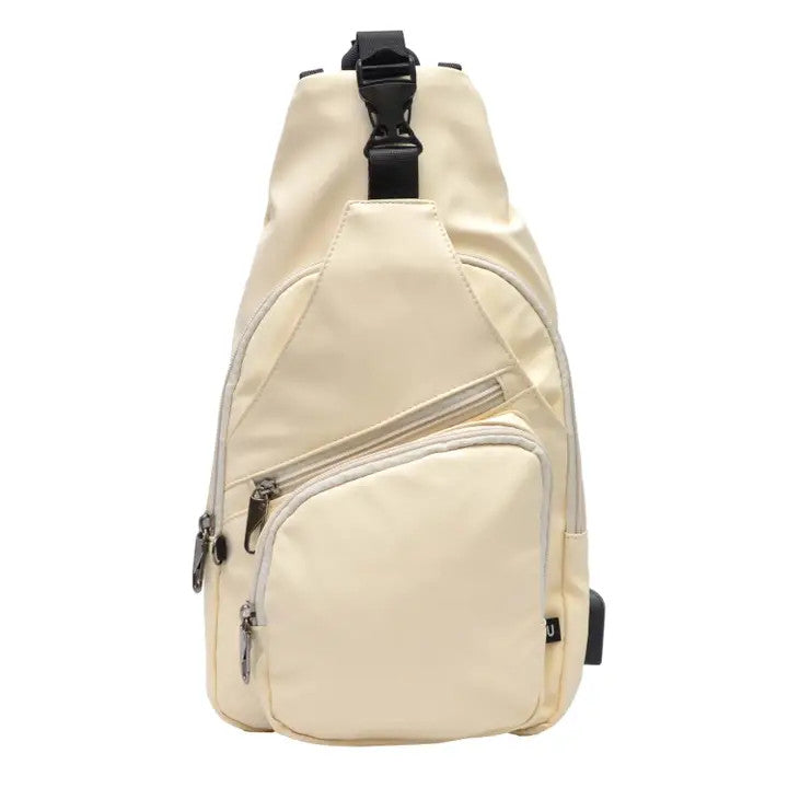 Calla Nupouch Small Anti-Theft Daypack - Cream