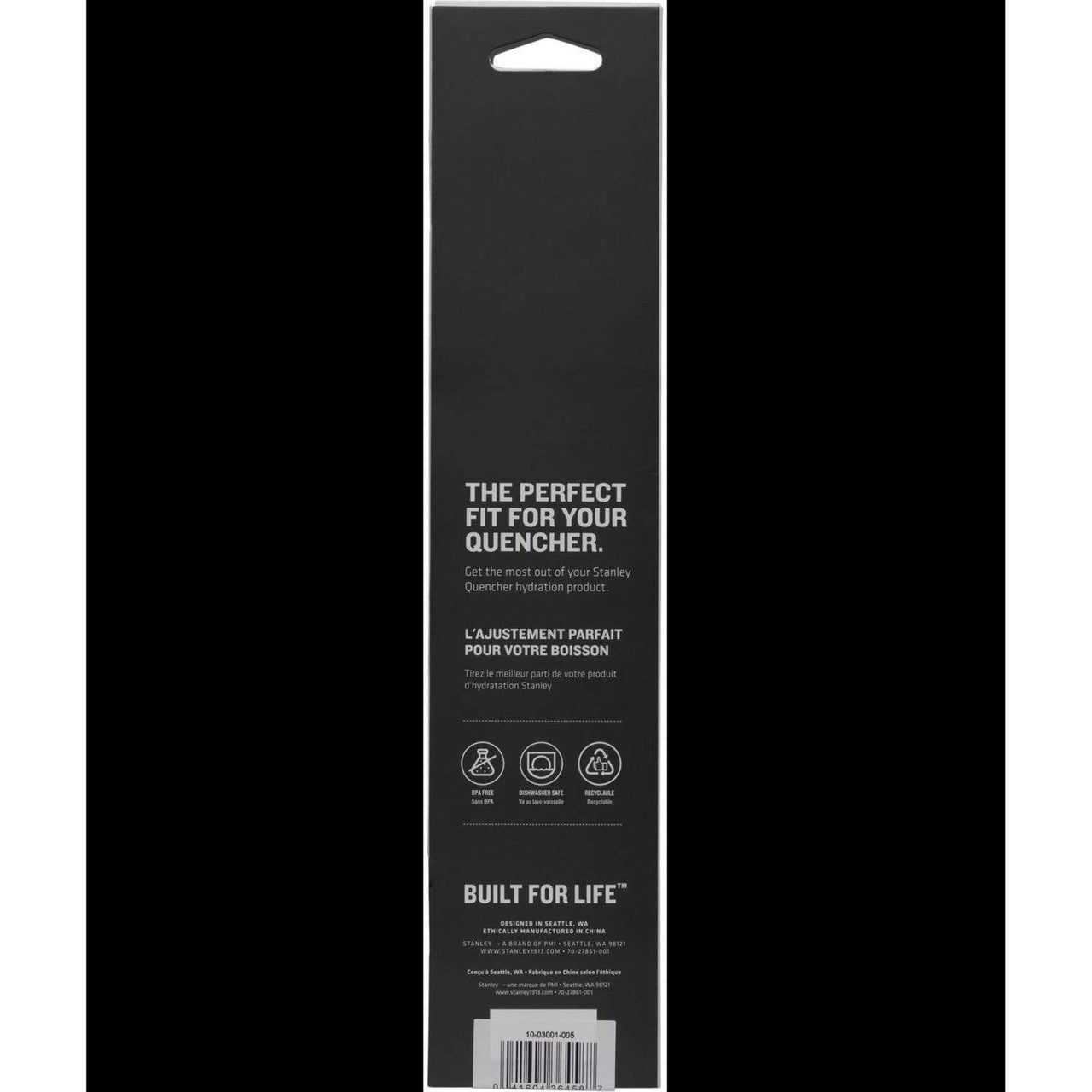Stanley Adventure Quencher Clear BPA Free Tumbler Straw
