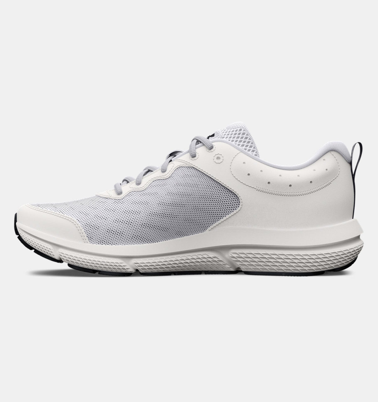 Under Armour Men's UA Charged Assert 10 Running Shoes - White/Black