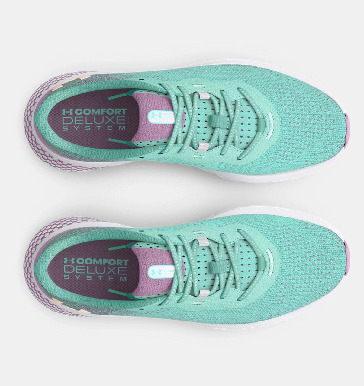 Under Armour Women's HOVR™ Turbulence 2 Running Shoes - Neo Turquoise / Fresh Orchid / White