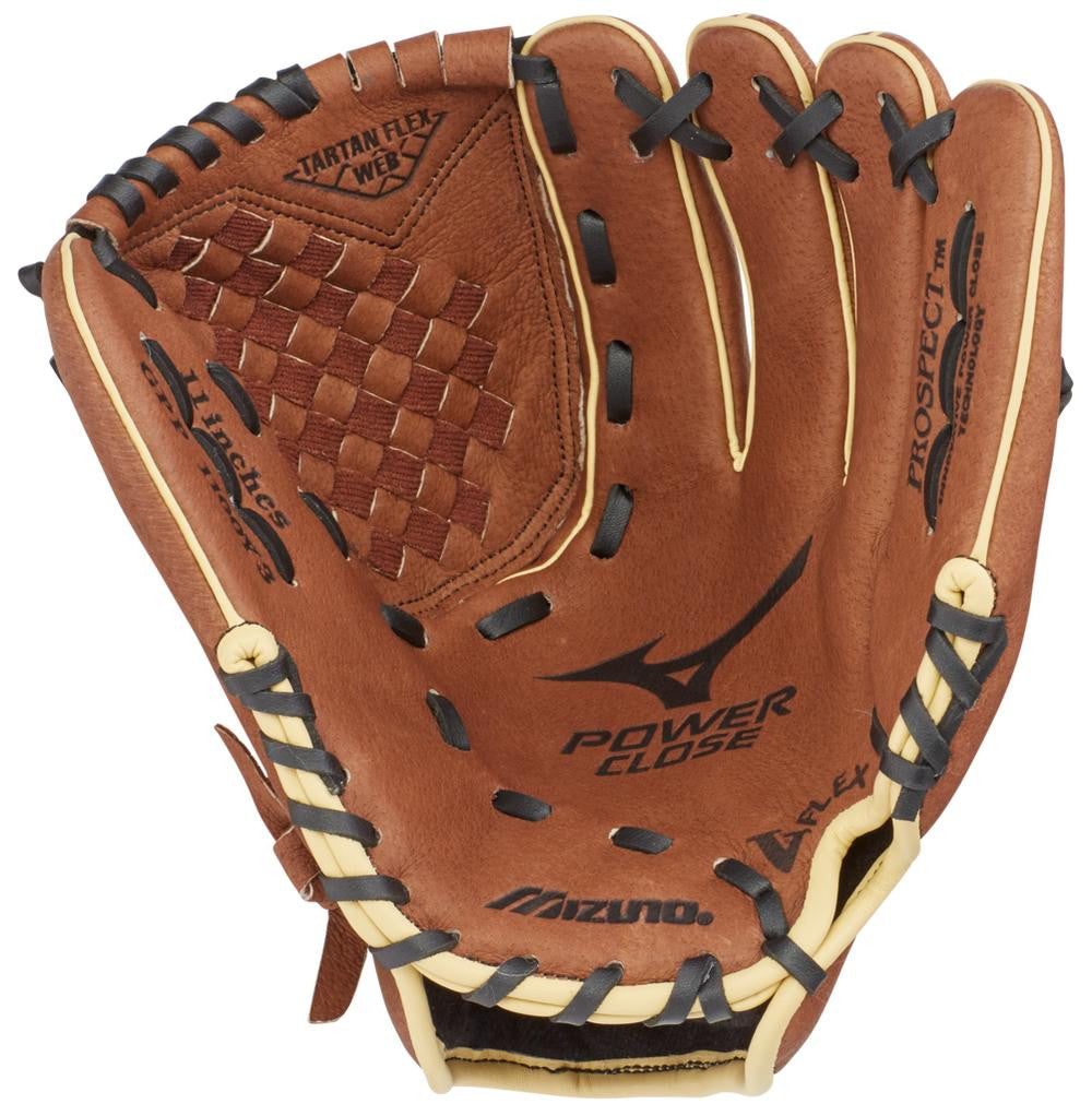 Mizuno Prospect Series PowerClose 11″ Youth Baseball Glove - Right Hand Throw