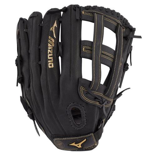 Mizuno Premier Series GPM1305 13" Slowpitch Softball Glove – Black/Gold