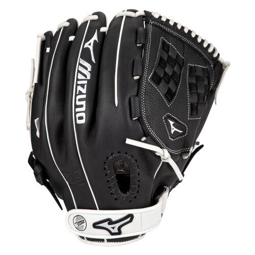Mizuno Franchise GFN1201F4 12" Fastpitch Softball Glove – Black/White