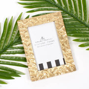 8 Oak Lane Gold Leopard 4x6 Picture Frame