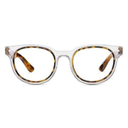 Peepers Olympia Blue‑Light Reading Glasses – Clear Frame with Tokyo Tortoise