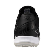 Mizuno CushionRevo Diamond Turf Baseball Shoes - Black/White