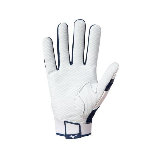 Mizuno B-303 Adult Baseball Batting Glove - Navy