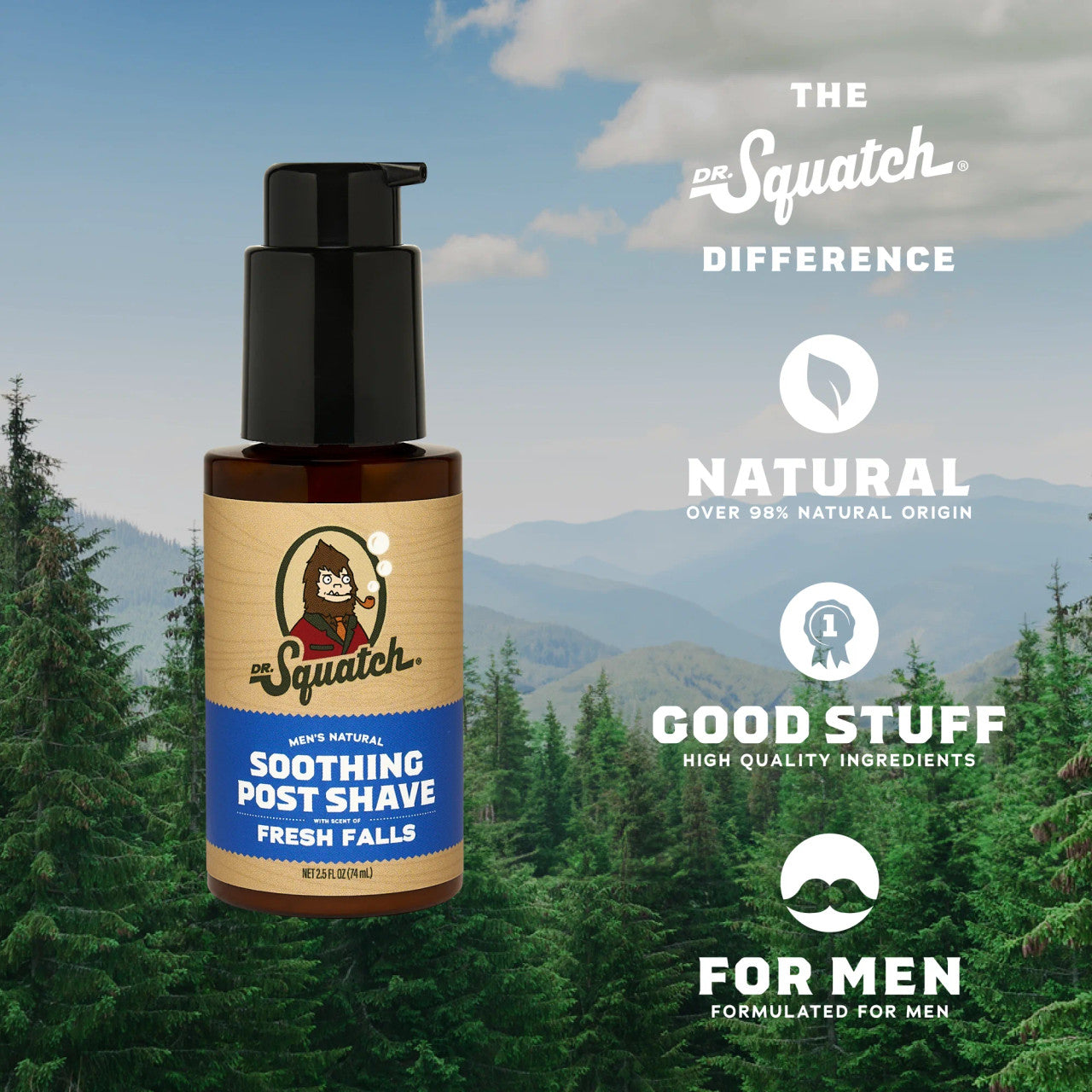 Dr. Squatch Post Shave - Fresh Falls