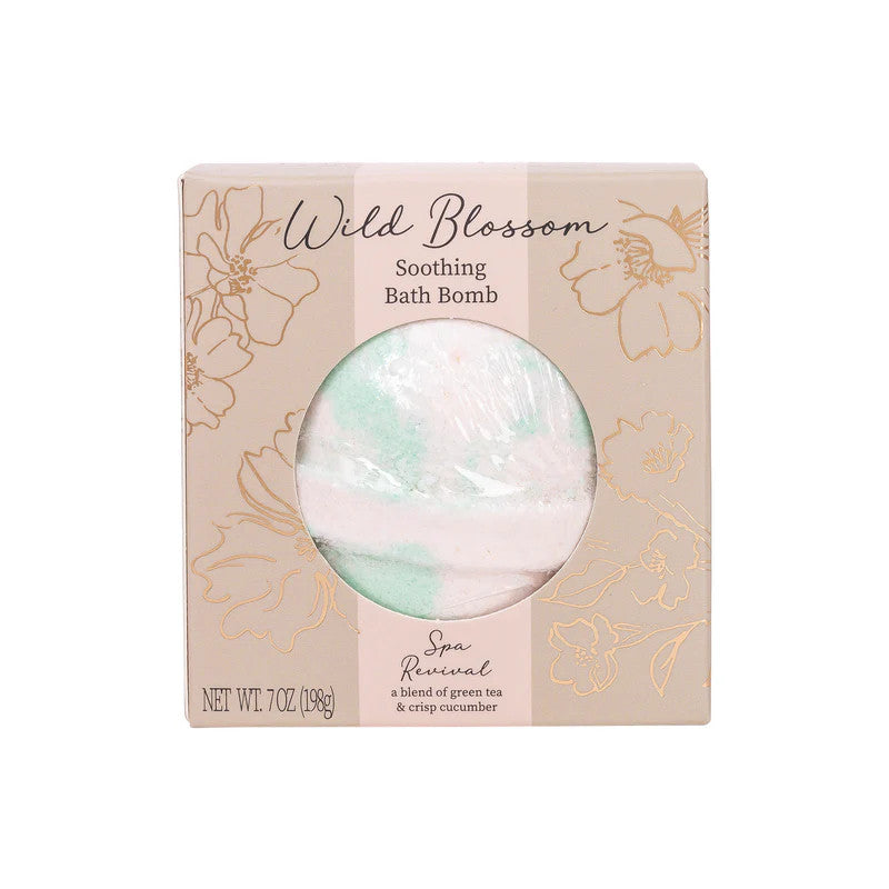 Cait & Co Wild Blossom Soothing Bath Bomb - Spa Revival