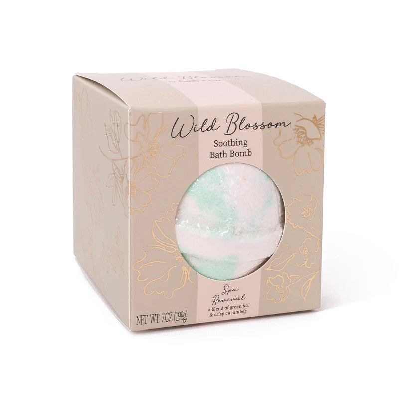 Cait & Co Wild Blossom Soothing Bath Bomb - Spa Revival