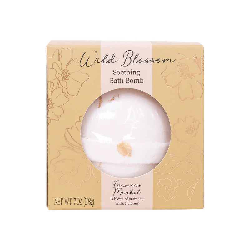 Cait & Co Wild Blossom Soothing Bath Bomb - Farmers Market