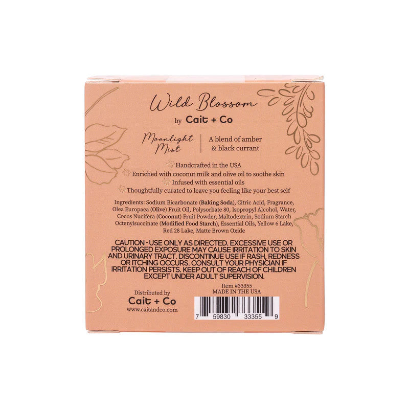 Cait & Co Wild Blossom Soothing Bath Bomb - Moonlight Mist