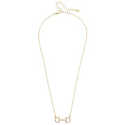 Canvas Roux Horsebit Necklace in Shiny Gold