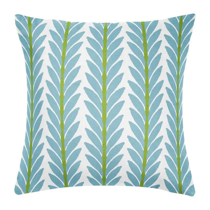 Laura Park Frond French Blue Decorative Pillow