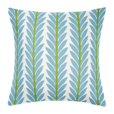 Laura Park Frond French Blue Decorative Pillow