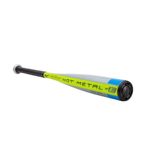 Mizuno B21-HOT METAL Tee Ball USA Baseball Bat (-13) – Light Grey/Neon Green