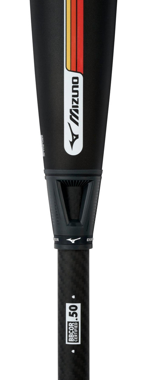 Mizuno B25 CRBN PRO -3 BBCOR Baseball Bat – Elite Two-Piece Composite Design