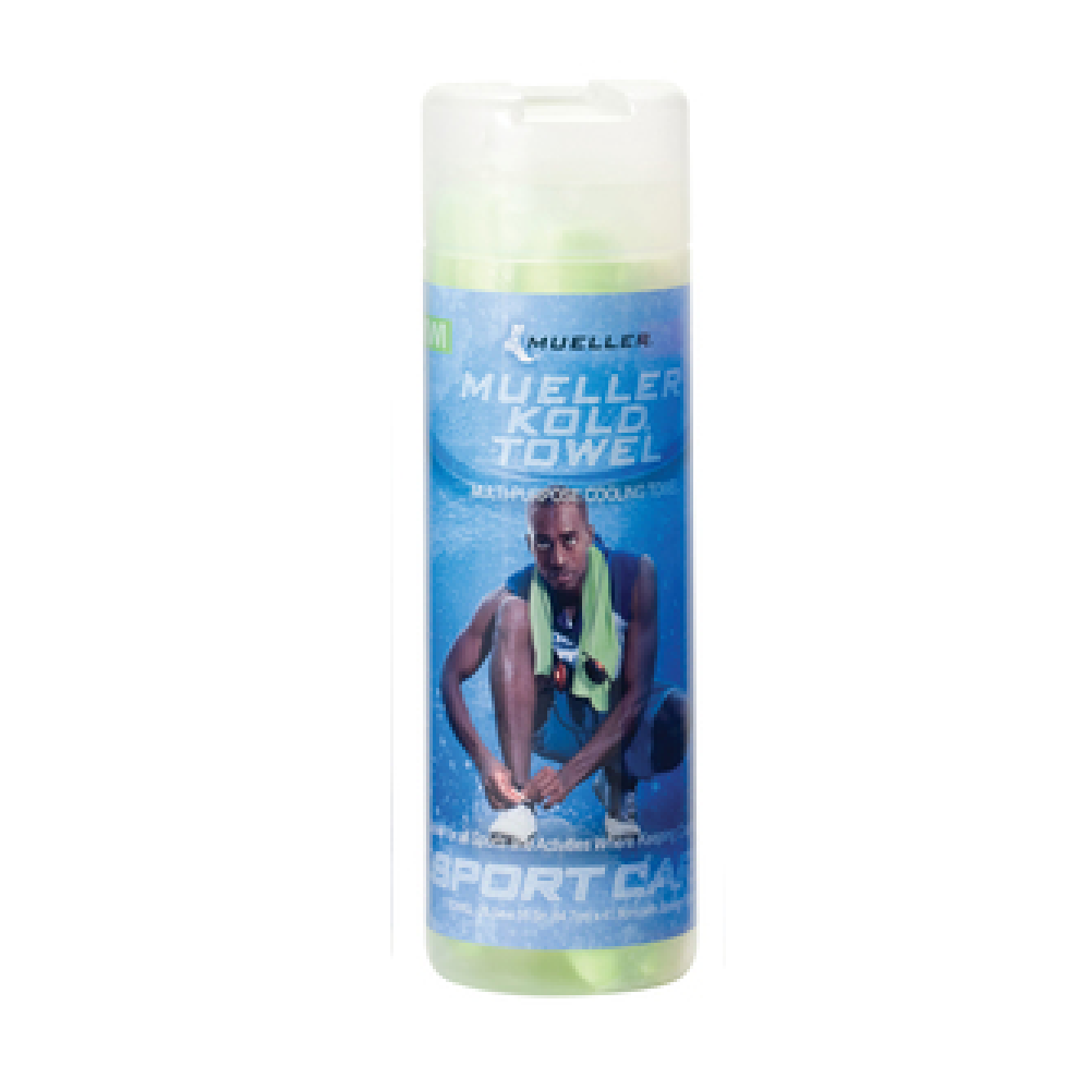 Mueller KOLD Instant Cooling Towel – Kiwi Green