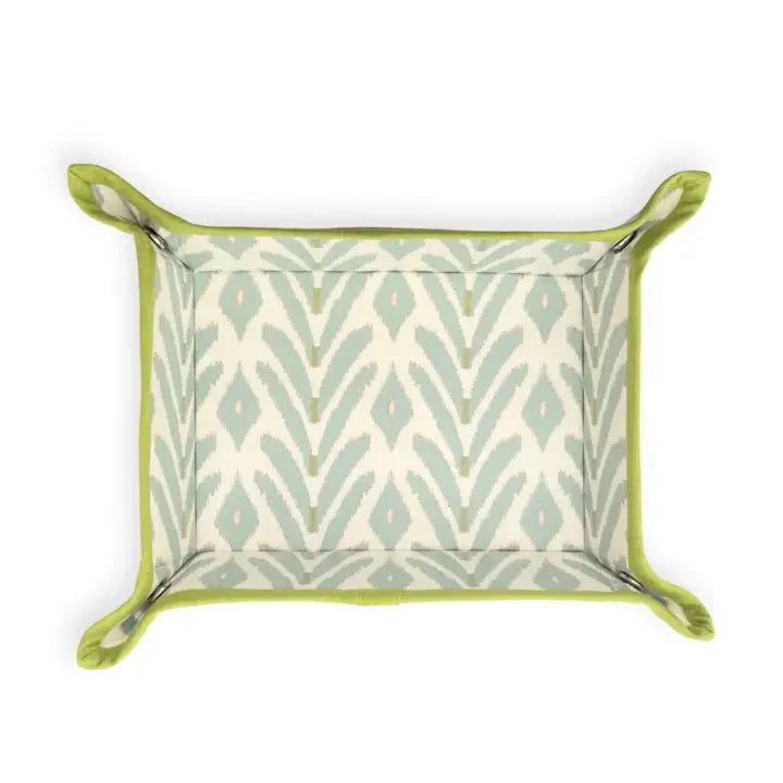 Laura Park Petite Frond Blue Snap Tray