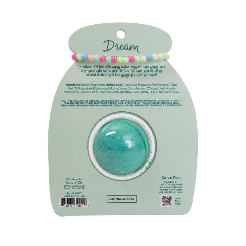 Cait & Co Friendship Bracelet Bath Bomb - Dream