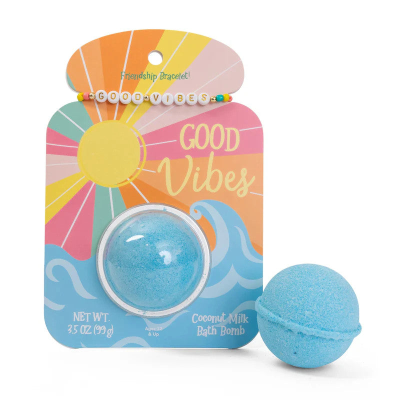 Cait & Co Friendship Bracelet Bath Bomb - Good Vibes