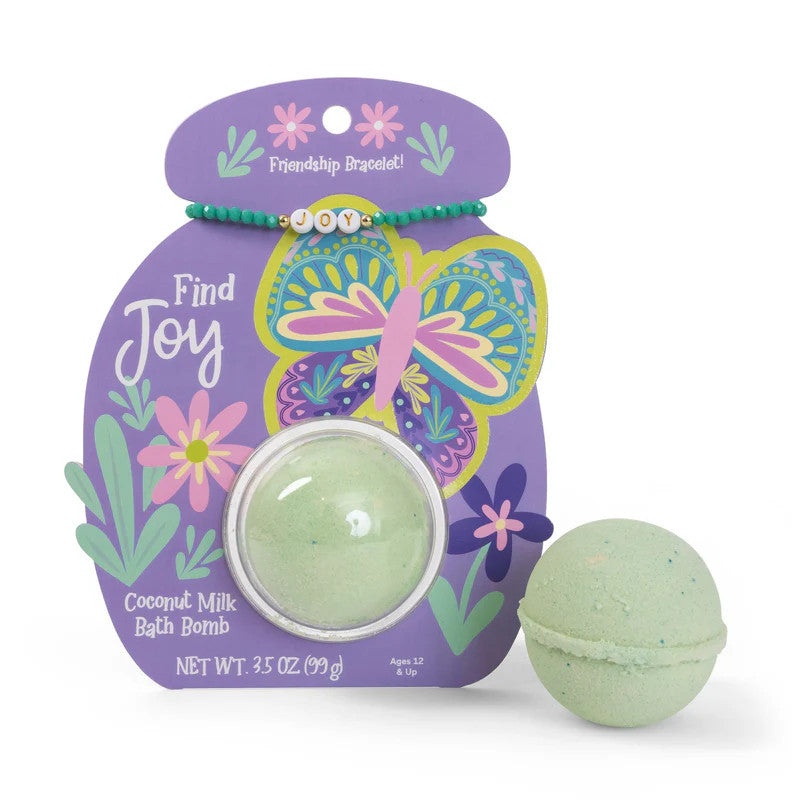 Cait & Co Friendship Bracelet Bath Bomb - Joy