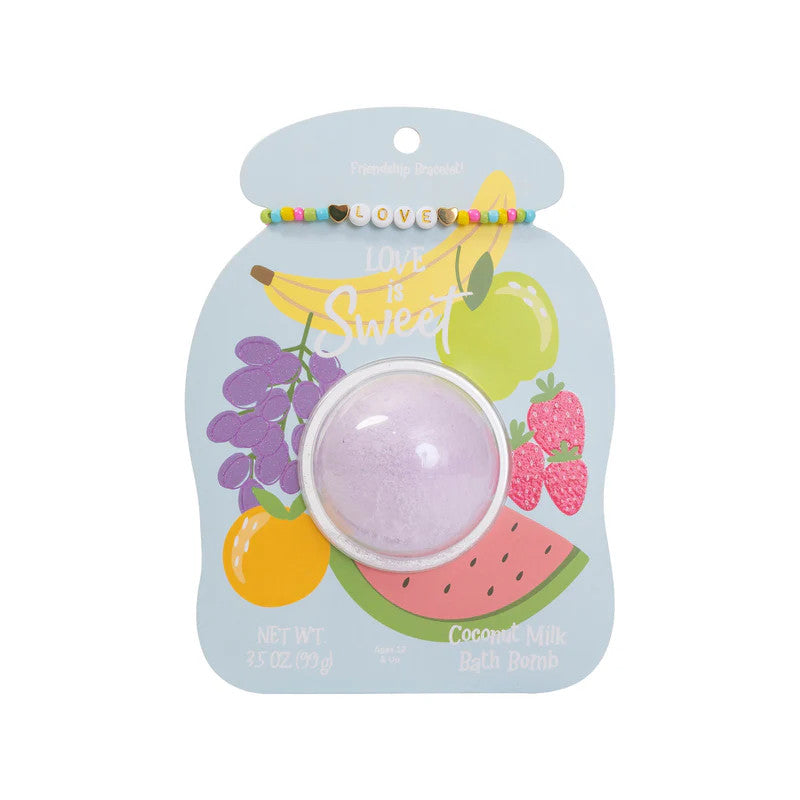 Cait & Co Friendship Bracelet Bath Bomb - Love