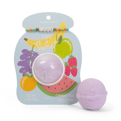 Cait & Co Friendship Bracelet Bath Bomb - Love