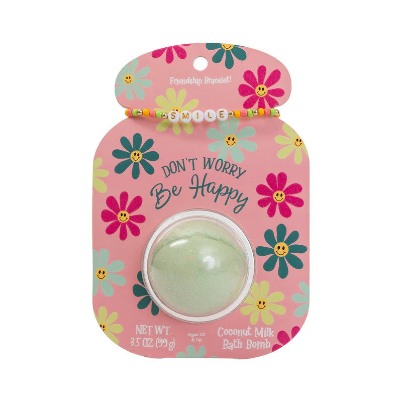 Cait & Co Friendship Bracelet Bath Bomb - Be Happy