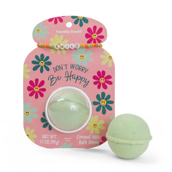 Cait & Co Friendship Bracelet Bath Bomb - Be Happy