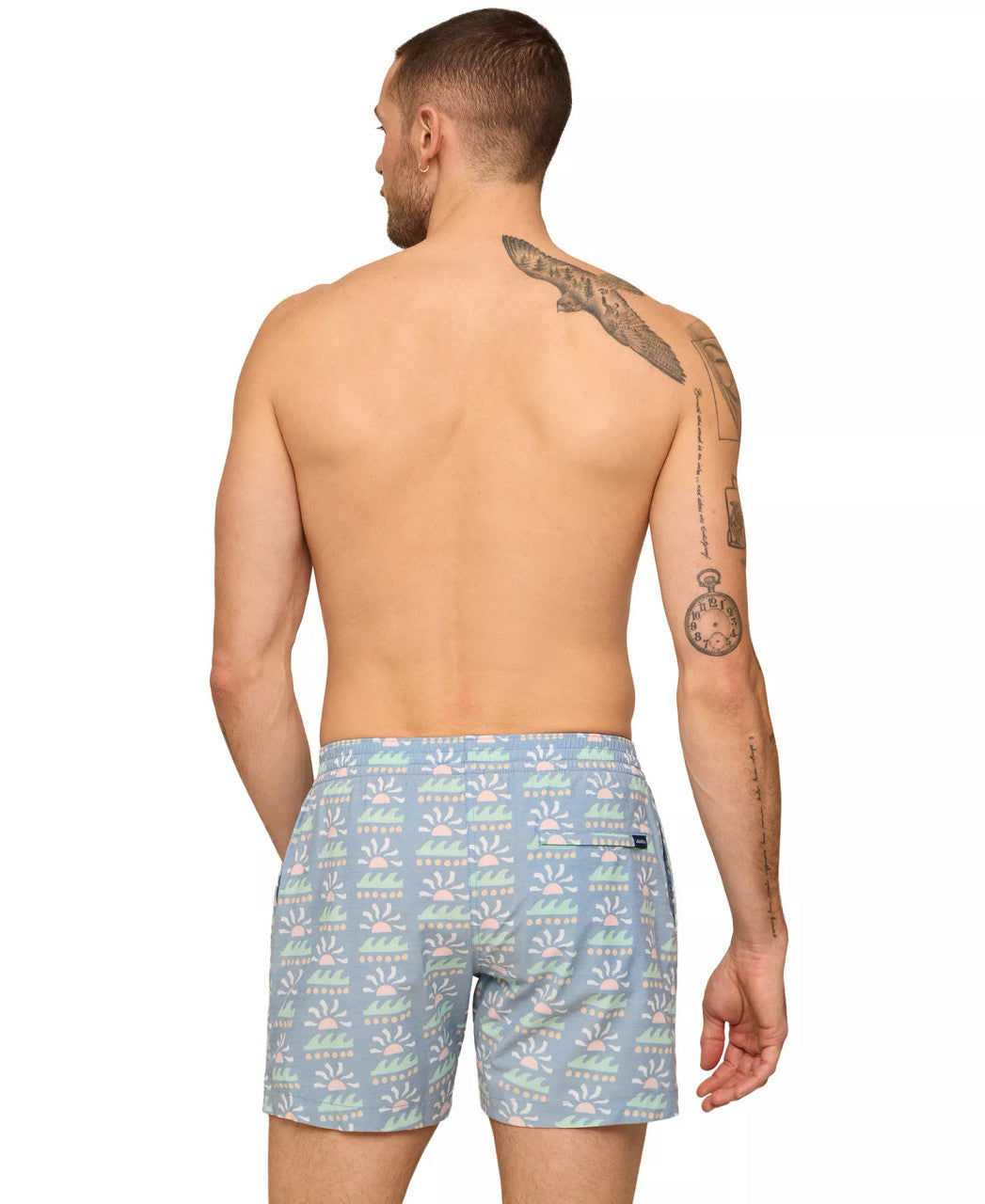 Chubbies Men's The Easygoers Classic 5.5" Swim Trunks - Gray