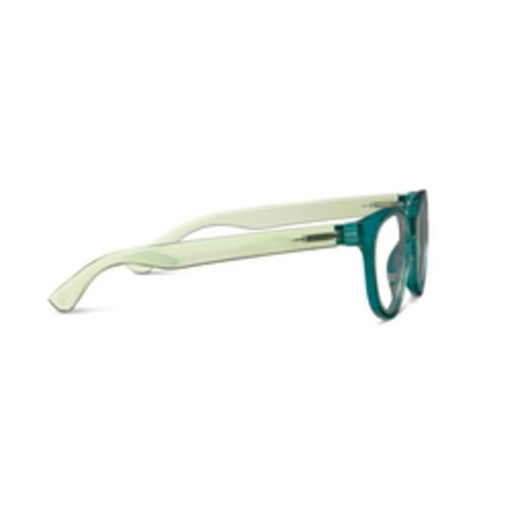 Peepers Olympia Reading Glasses – Teal/Light Green Square Frame