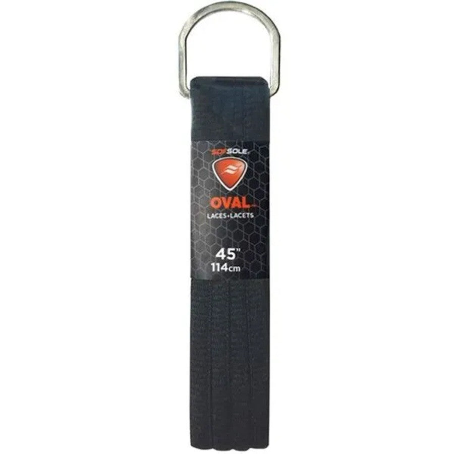 Sof Sole 45" Black Oval Shoe Laces