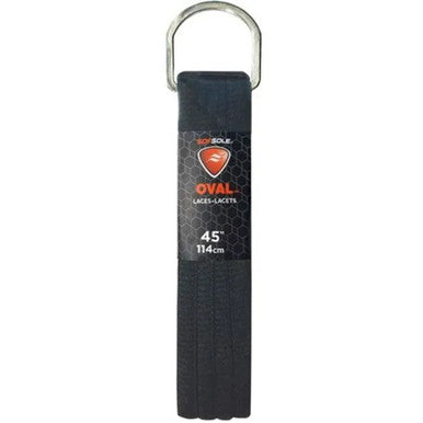 Sof Sole 45" Black Oval Shoe Laces