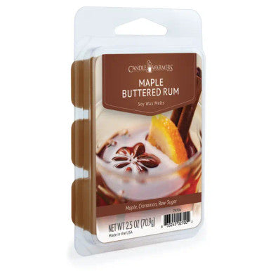 Candle Warmers Etc. 2.5 oz Wax Melt Maple Buttered Rum