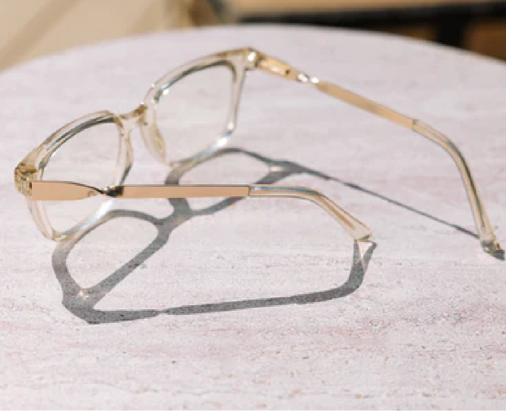 Peepers Sidebar Blue Light Reading Glasses – Fog Gray