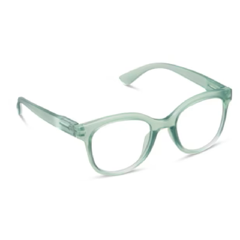 Peepers Grandview Blue Light Reading Glasses - Light Green