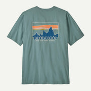 Patagonia Men's '73 Skyline Tee - Blue Sage