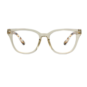 Peepers Lenora Fog Chai Tortoise Blue Light Reading Glasses