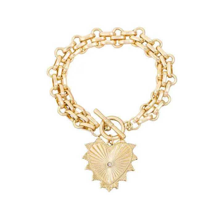 Cola Stacks Sullivan Toggle Bracelet