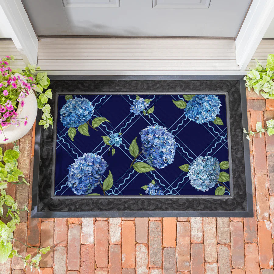 Evergreen Vivastyle Embossed Mat Hydrangea Haven Lattice