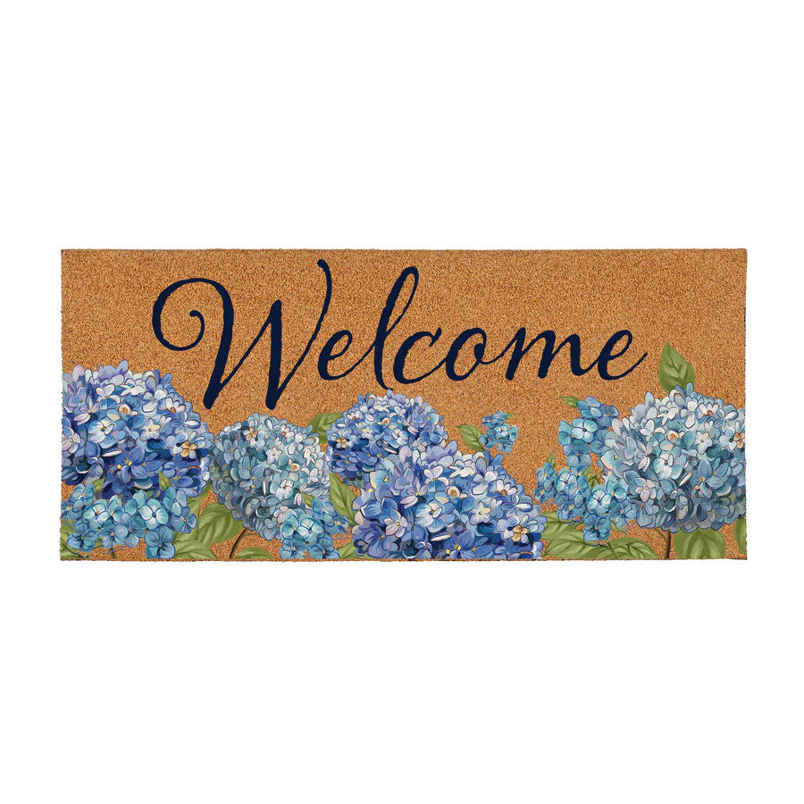 Evergreen Hydrangea Haven Flocked Coir Sassafras Switch Mat