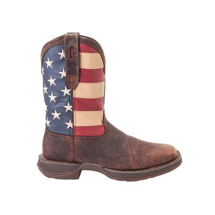 Durango Patriotic Pull on Western Flag Boots
