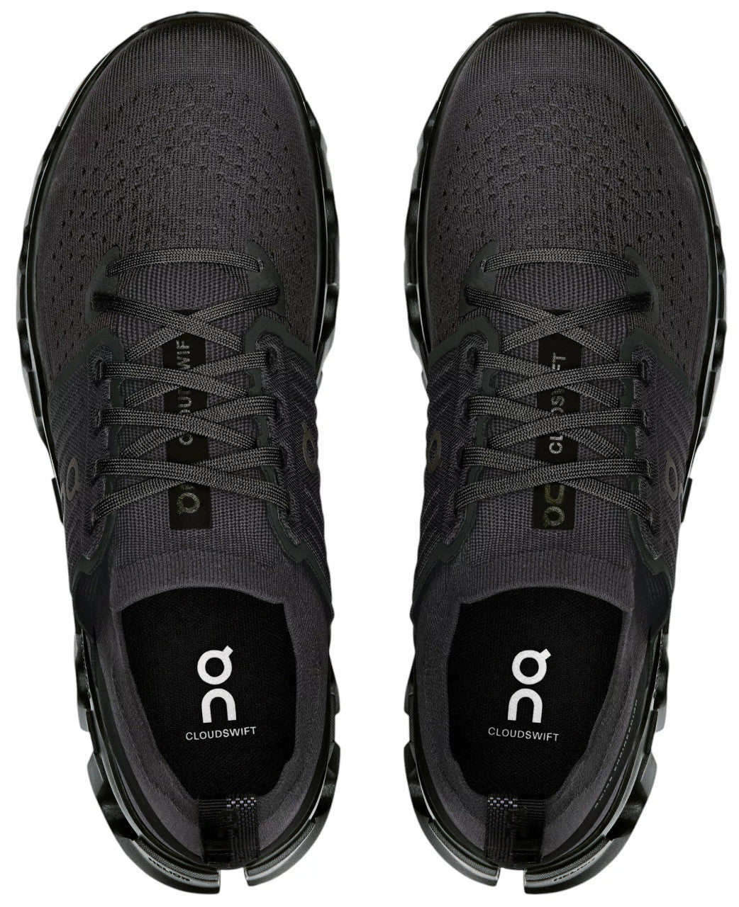 On Men's Cloudswift 4 Running Shoes - Black/Eclipse
