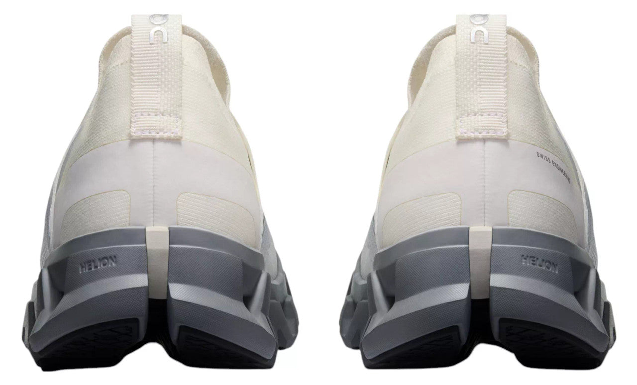 On Men's Cloudswift 4 Running Shoes - Ivory/Alloy