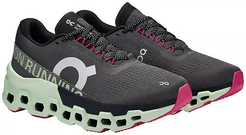 On Women's Cloudmonster 2 - Asphalt/Lima
