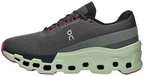 On Women's Cloudmonster 2 - Asphalt/Lima