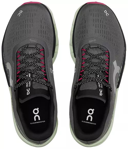 On Women's Cloudmonster 2 - Asphalt/Lima