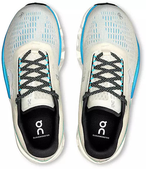 On Women's Cloudmonster 2 - Cream/Horizon