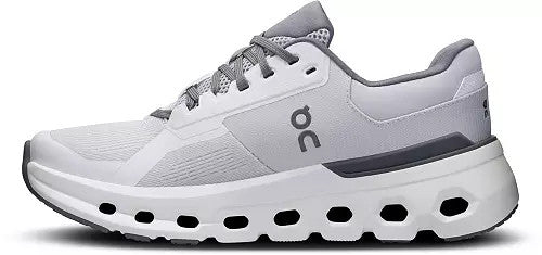 On Women's Cloudrunner 2 Running Shoes - Frost/White